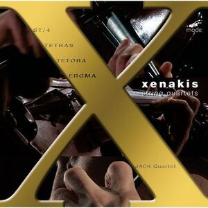 Iannis Xenakis - String Quartets: Jack Quartet  CD